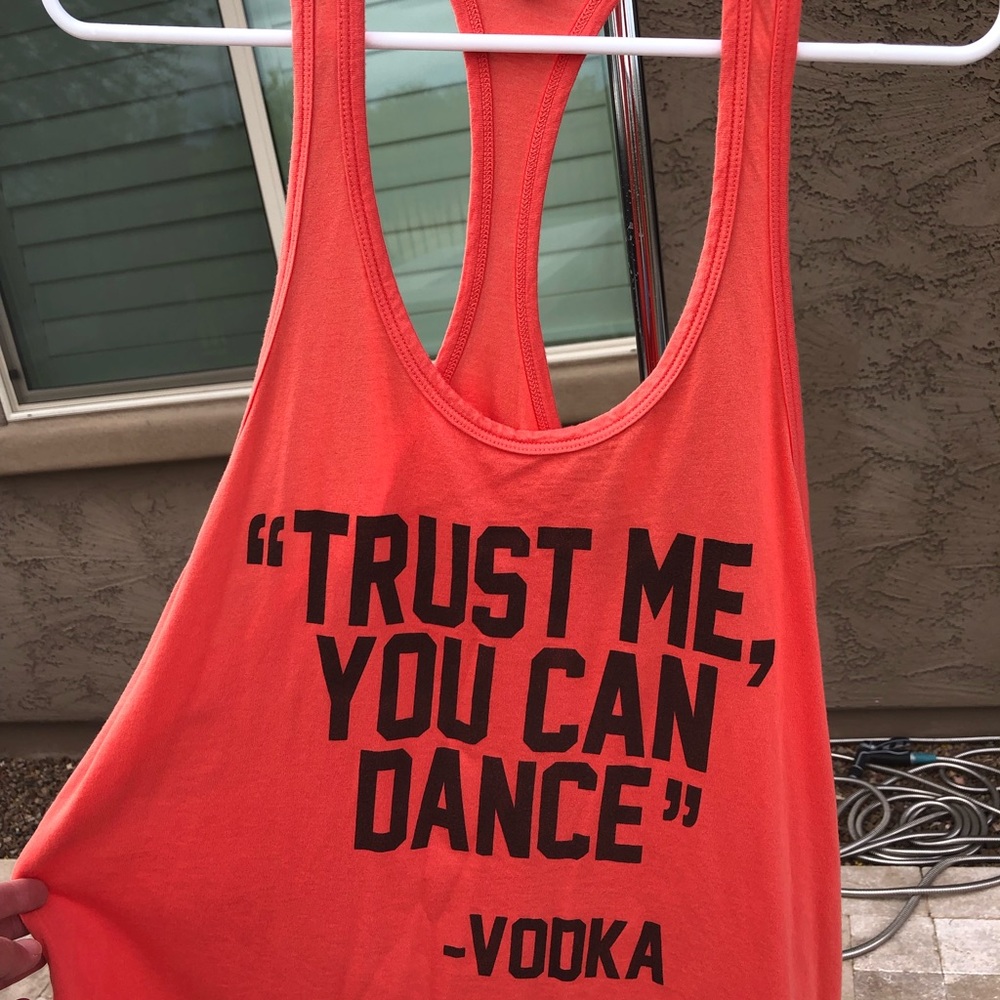 Fun racer back tank top
